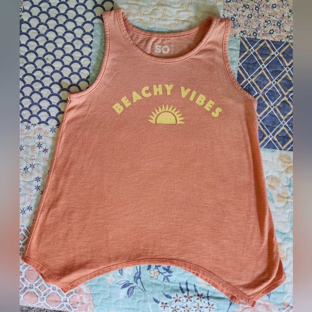 Girls SO Summer Vibes Tank